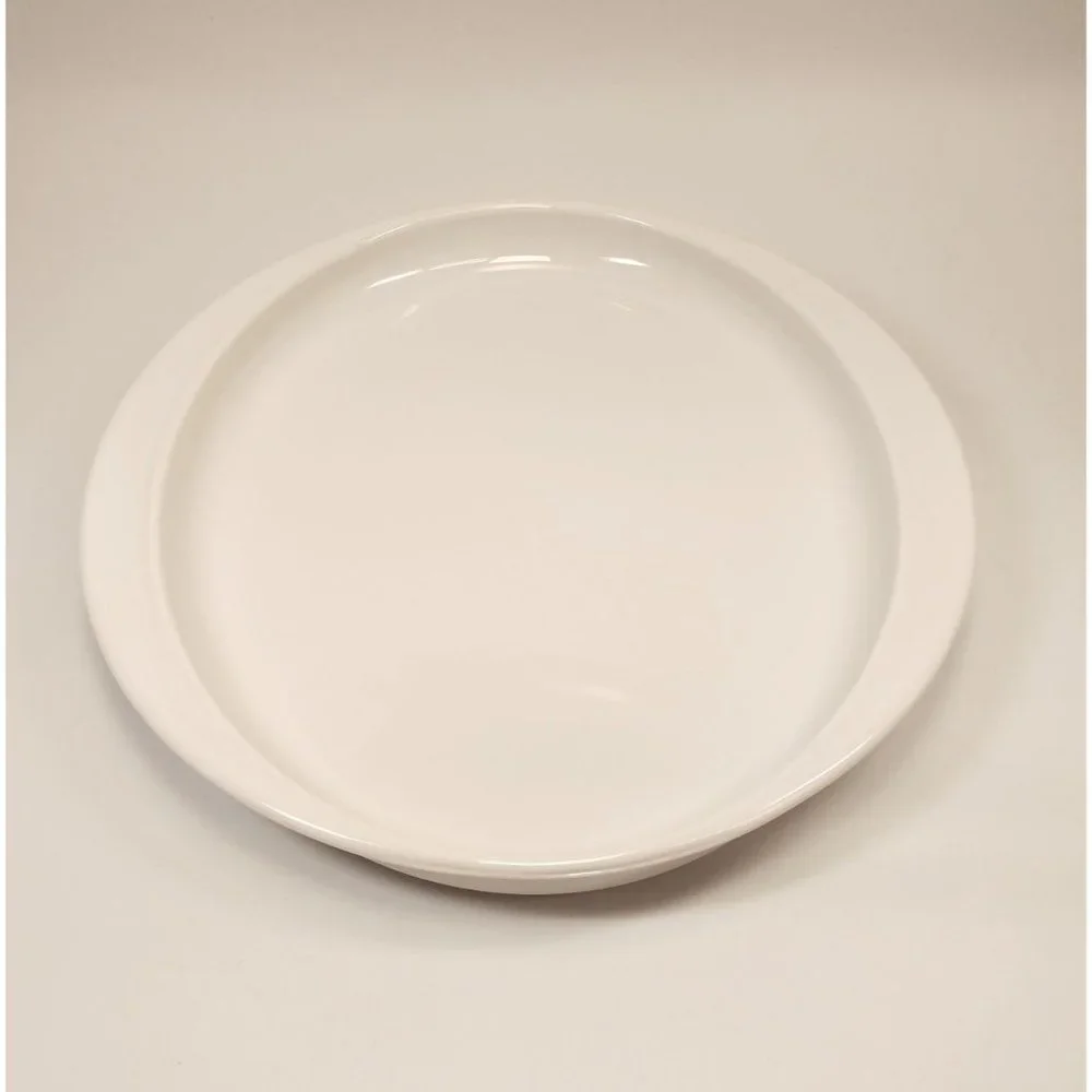 Corning Ware 4784 Microwave Pyroceram Oval Open Roaster Baking Platter Tray